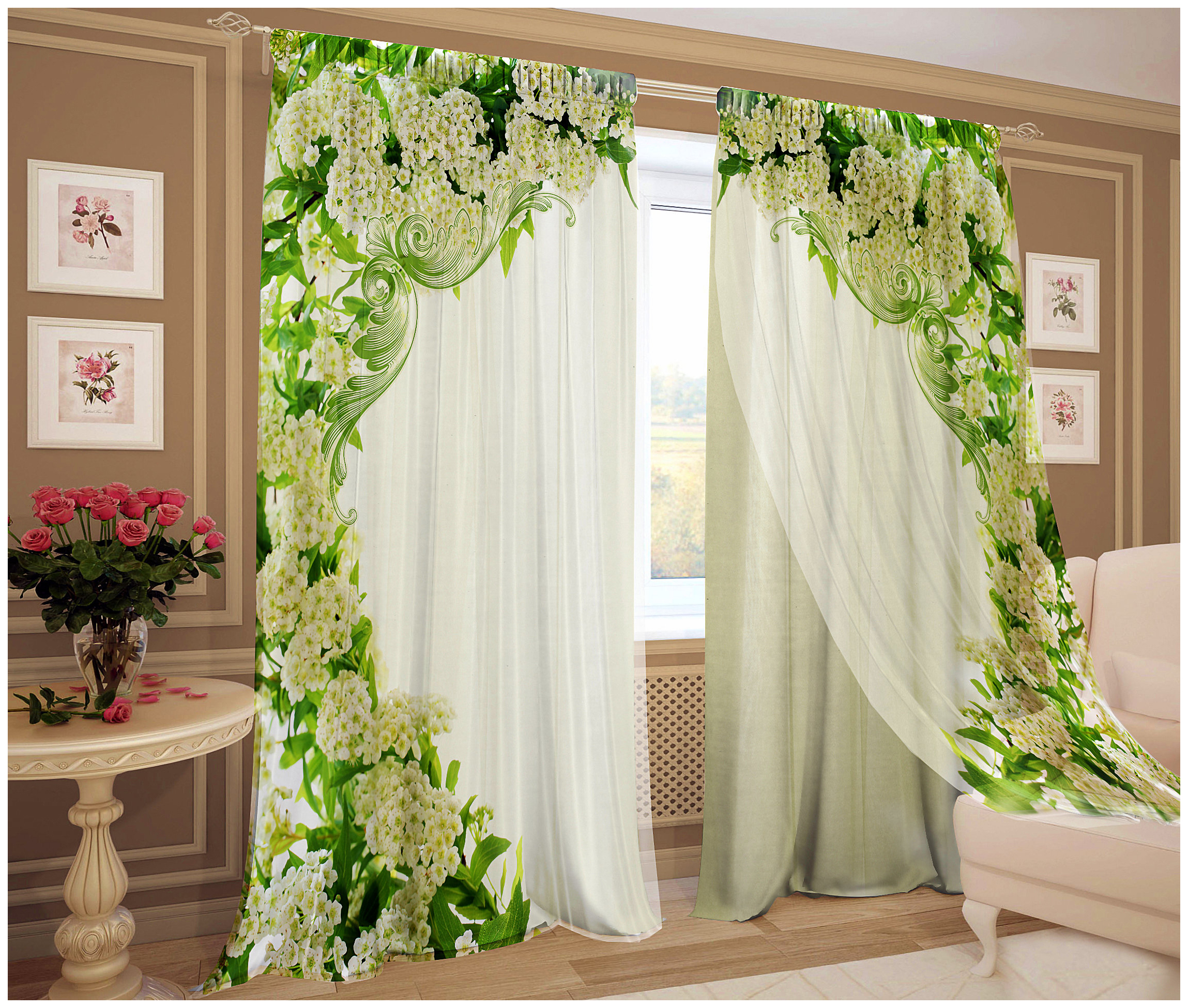 

Штора классическая Eleganta Т0705 147x270 см, ena356633