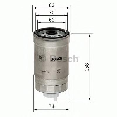 фото Фильтр топливный bosch 1457434329