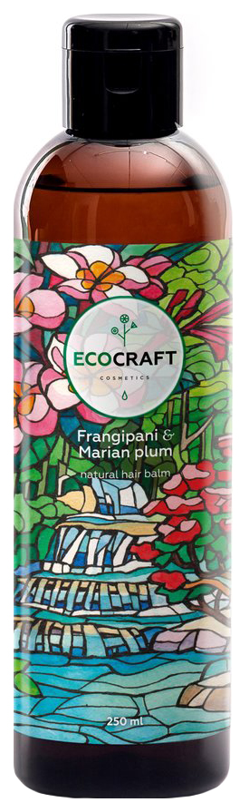 фото Шампунь ecocraft frangipani and marian plum 250 мл