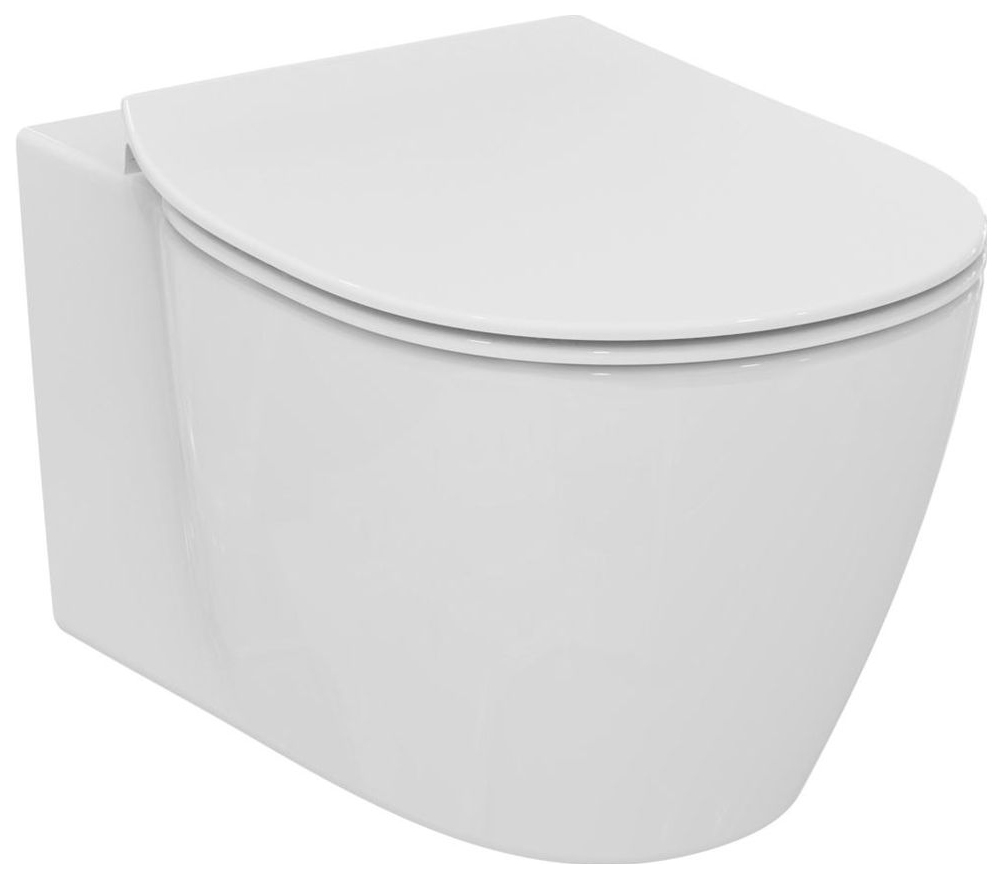 Унитаз подвесной Ideal Standard AquaBlade Connect E047901 без сиденья, белый туалет глубокий с сеткой 36 х 25 х 9 см белый