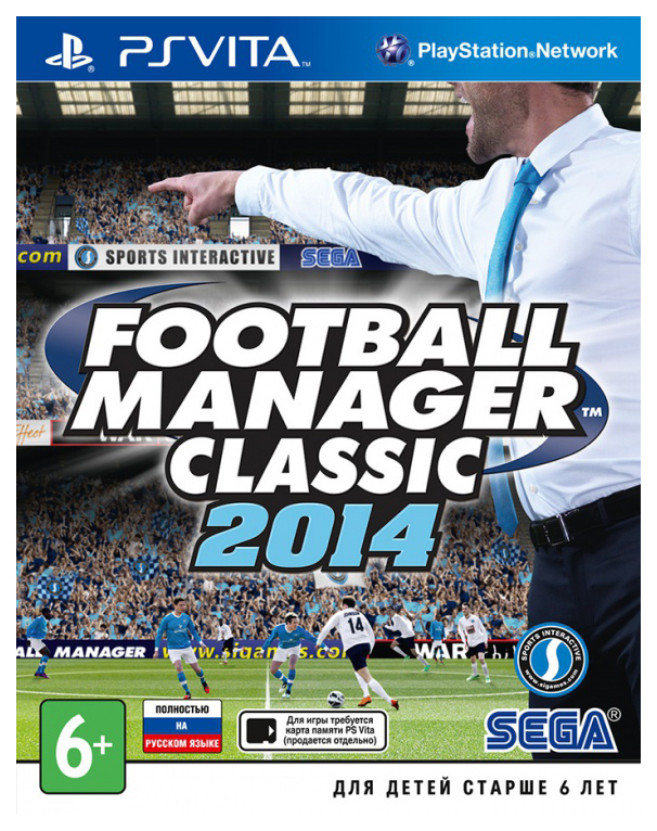 Игра Football Manager Classic 2014 для PlayStation Vita