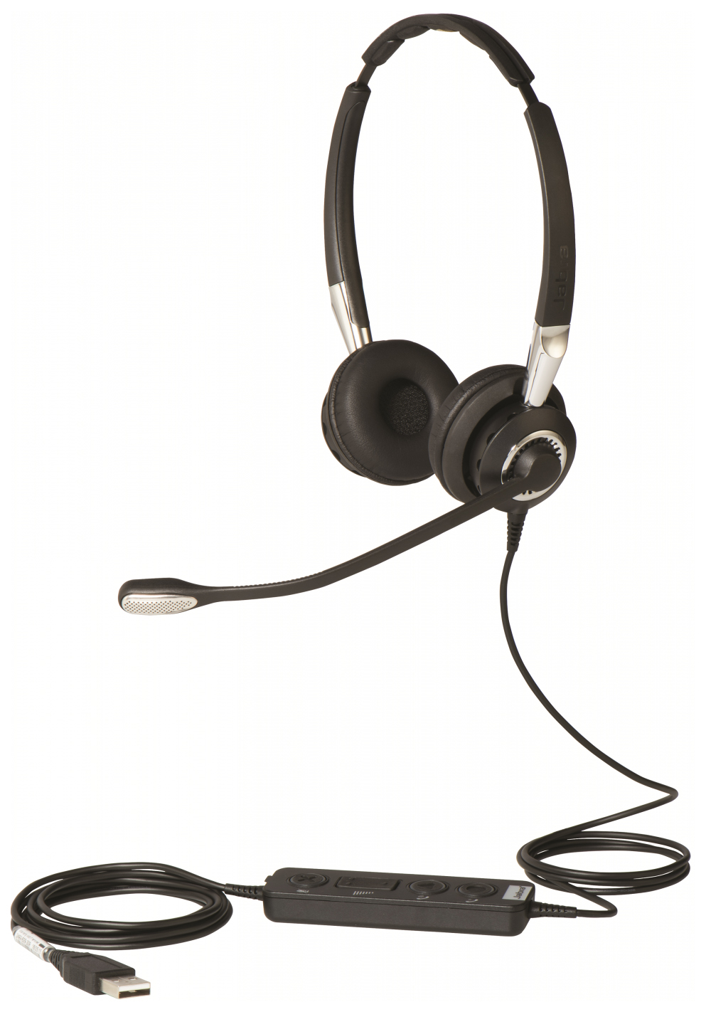 фото Гарнитура jabra biz 2400 ii duo black/silver