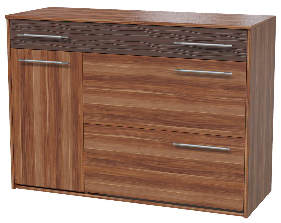 

Комод Гранд-Кволити Джордан 4-4413 TRM_4-4413Tslmdfvn 45,5х120х88 см, слива, Джордан