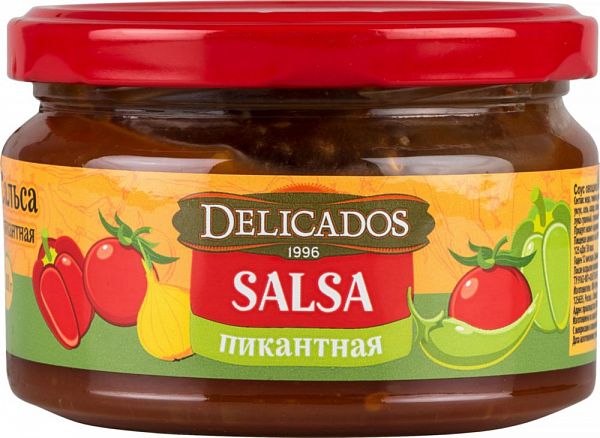 Соус Delicados сальса пикантная 200 г