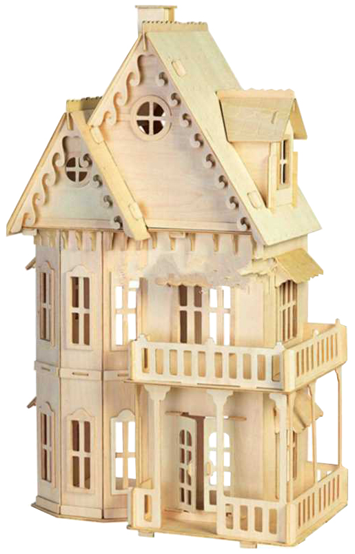 

Сборная деревянная модель Wooden Toys Большой сказочный дом