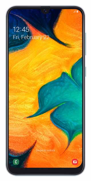 фото Смартфон samsung galaxy a30 (2019) 3/32gb white