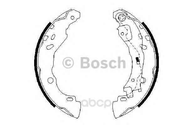 

Тормозные колодки Bosch задние 986487690