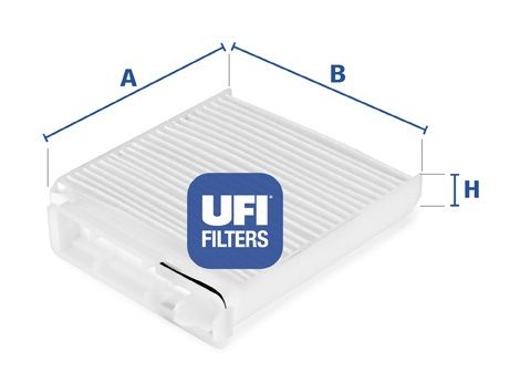 фото Фильтр воздушный салона ufi 53.104.00