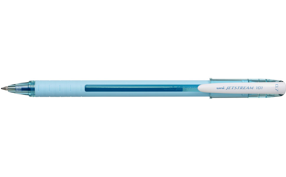 фото Ручка шариковая uni jetstream sx-101-07fl, синяя, 0,7 мм, 1 шт. uni mitsubishi pencil
