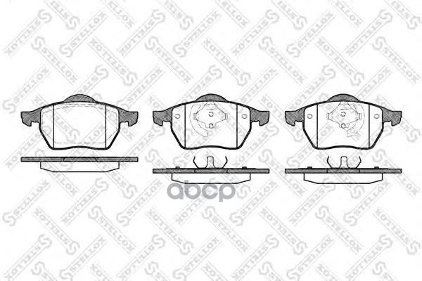 

Комплект тормозных колодок Stellox 401001BSX