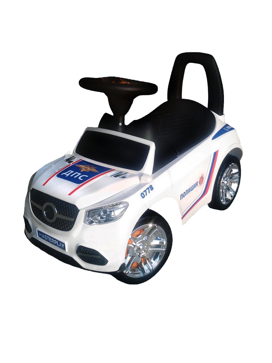 

Детская машинка-каталка Colorplast Range Rover музыкальная белая