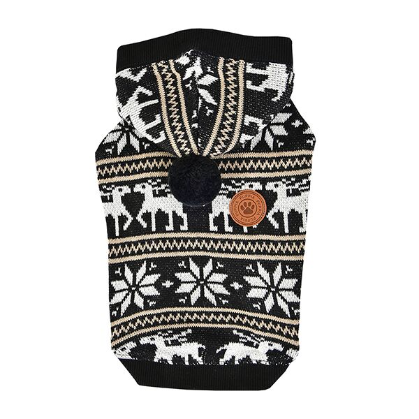 

Кофта с капюшоном для собак Puppia PRANCER черный, размер S, PRANCER