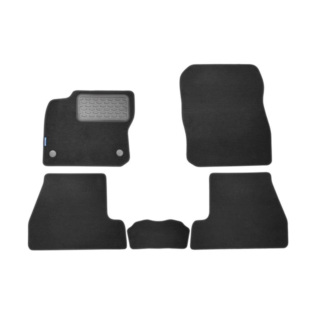 

Коврики в салон Klever Econom для FORD Fiesta 2008-2012, 4 шт. текстиль