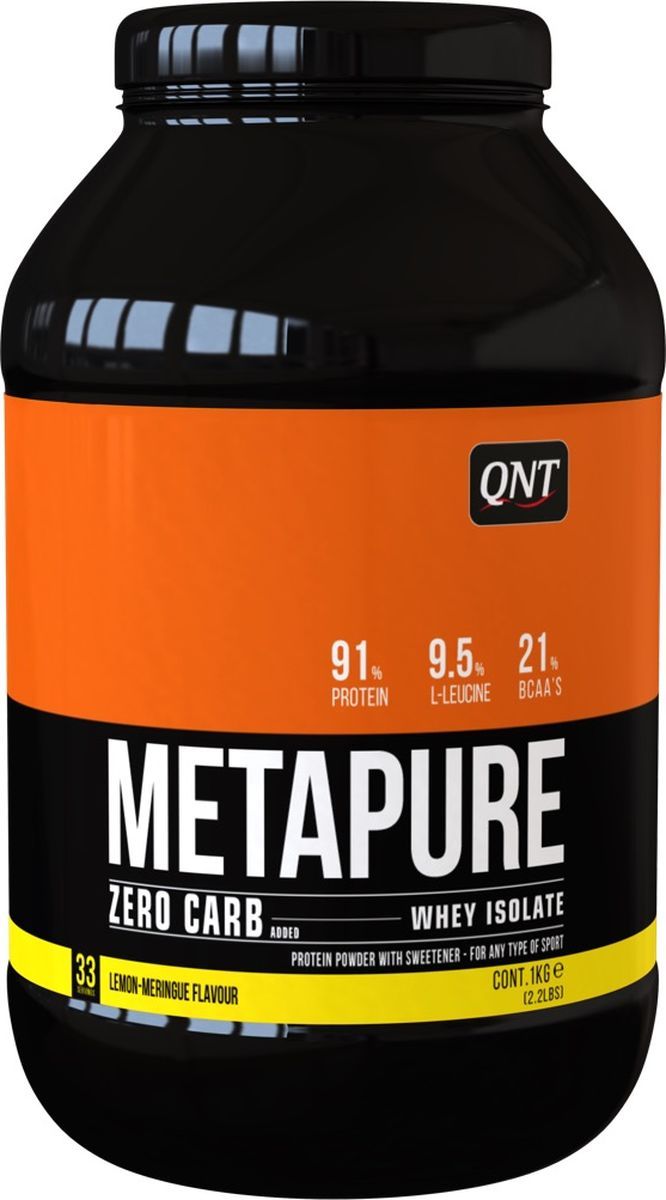 фото Протеин qnt metapure zero carb, 908 г, lemon meringue
