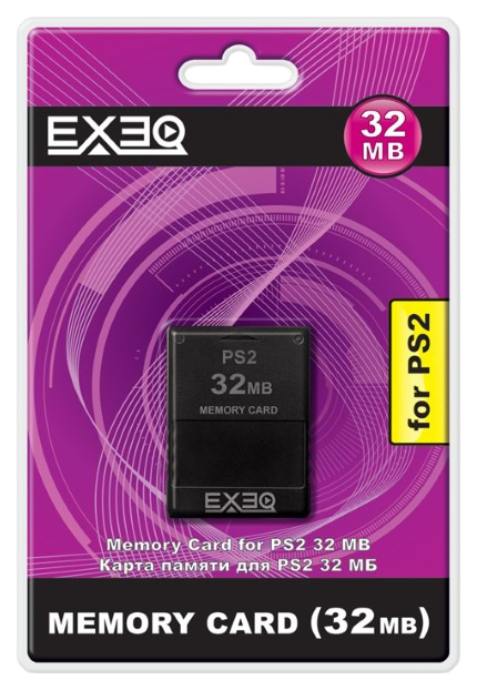 Карта памяти для приставки Exeq EQ-PS2-32MB для Playstation 2