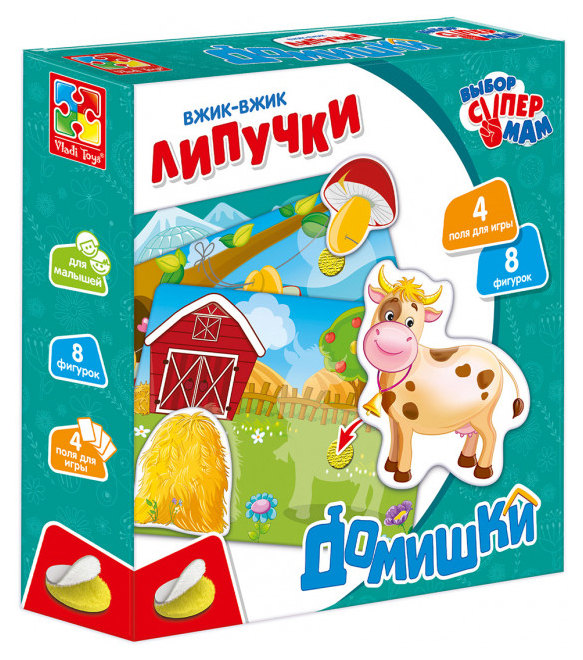

Дидактическая игра Vladi Toys Домишки VT1302-20