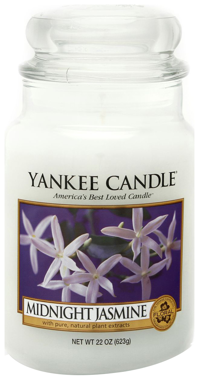 фото Ароматическая свеча yankee candle midnight jasmine large jar candle