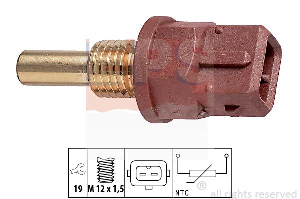 Датчик, температура масла EPS 1.830.248