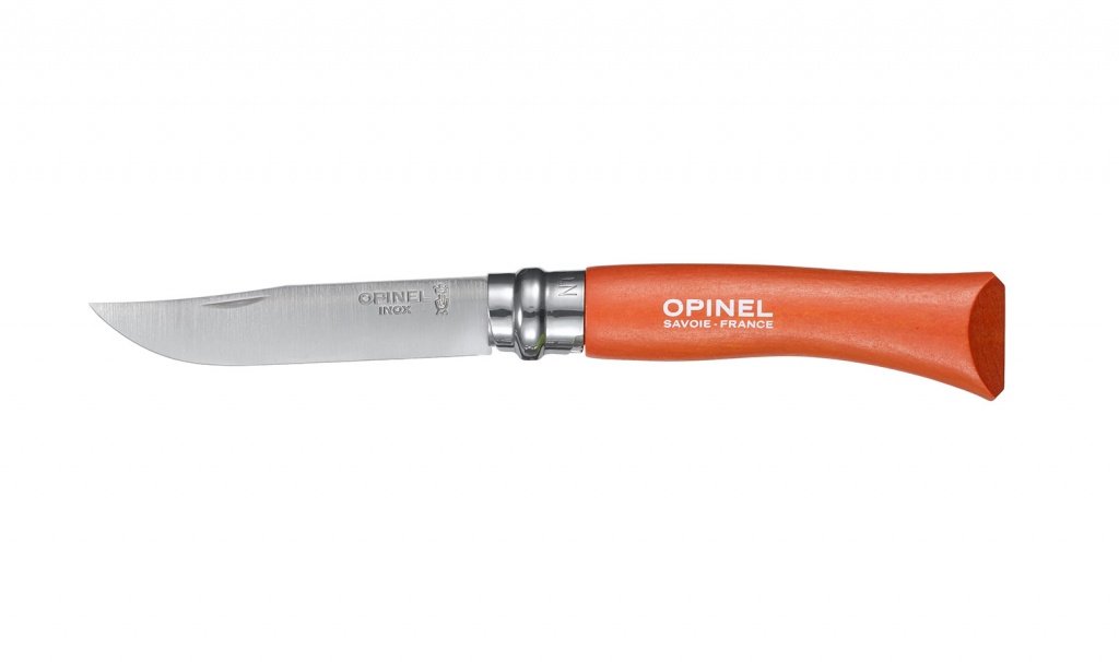 

Нож складной Opinel №7 VRI Colored Tradition Tangerine