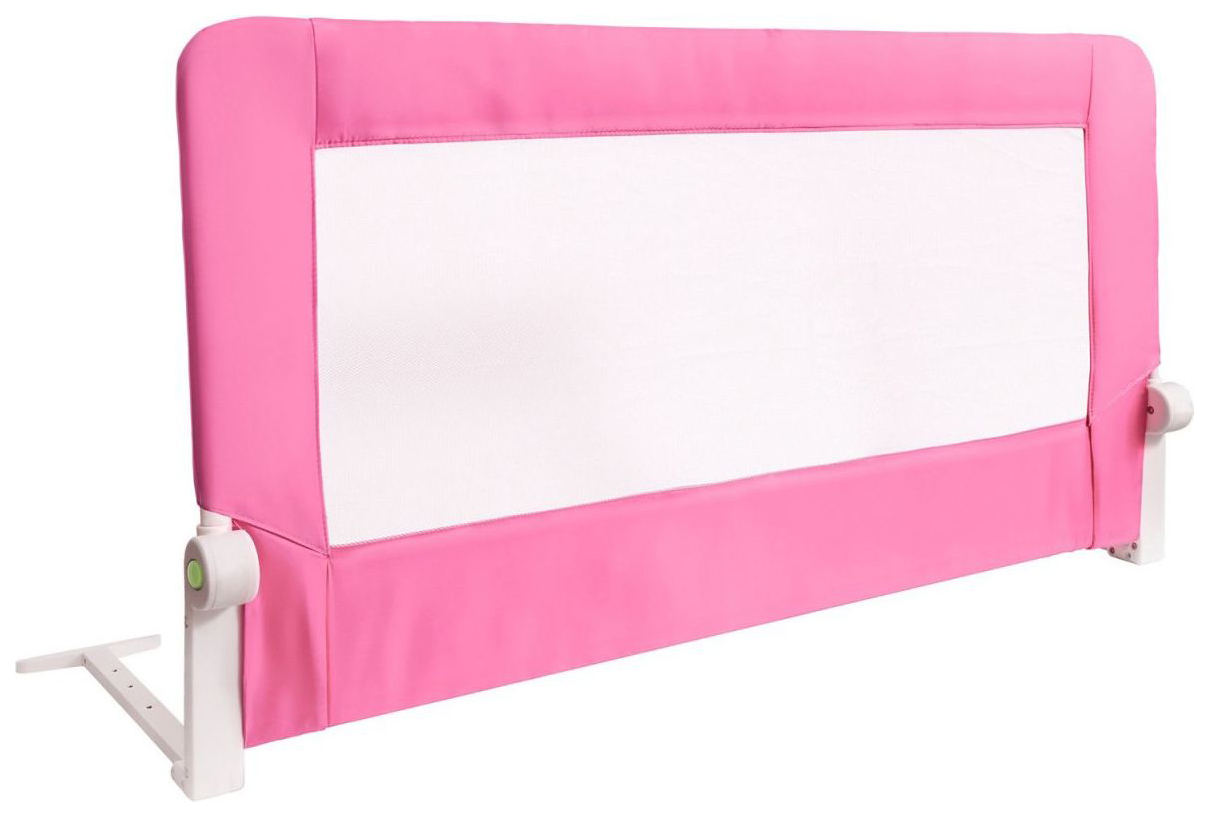 Защитный барьер в кроватку Tatkraft розовый 120 см