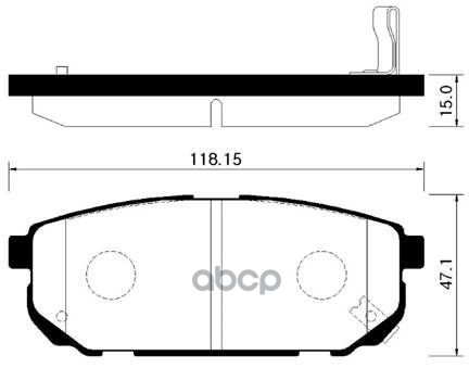 

Тормозные колодки HSB HP1018