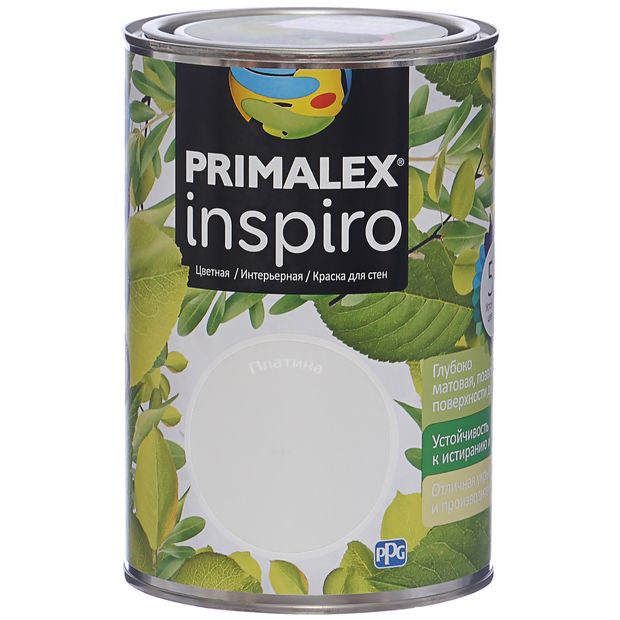 Краска Primalex Inspiro, платина, 1 л