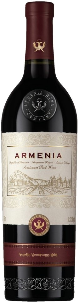 

Вино Armenia Red Semi-Sweet