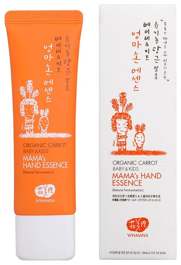 Крем для рук Whamisa Organic Carrot Baby & Kids Mama's Hand Essence