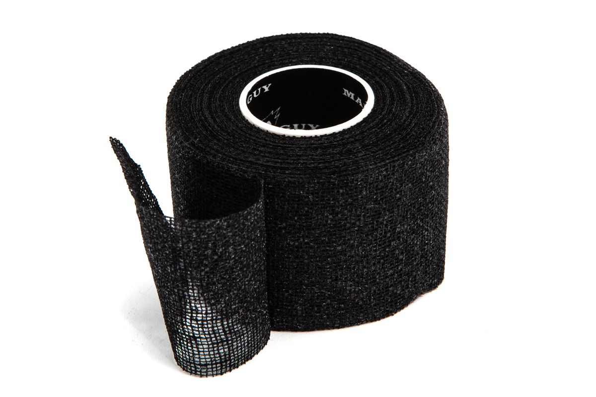 Хоккейная лента для ручки gauze grip MAD GUY Eco-Line 36мм х 9м черная