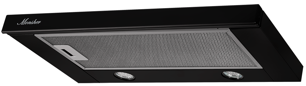 

Вытяжка встраиваемая Monsher TELE II 60 черный, TELE II 60