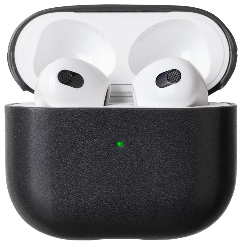 

Чехол для наушников Native Union Leather Case для AirPods (Gen 3), черный