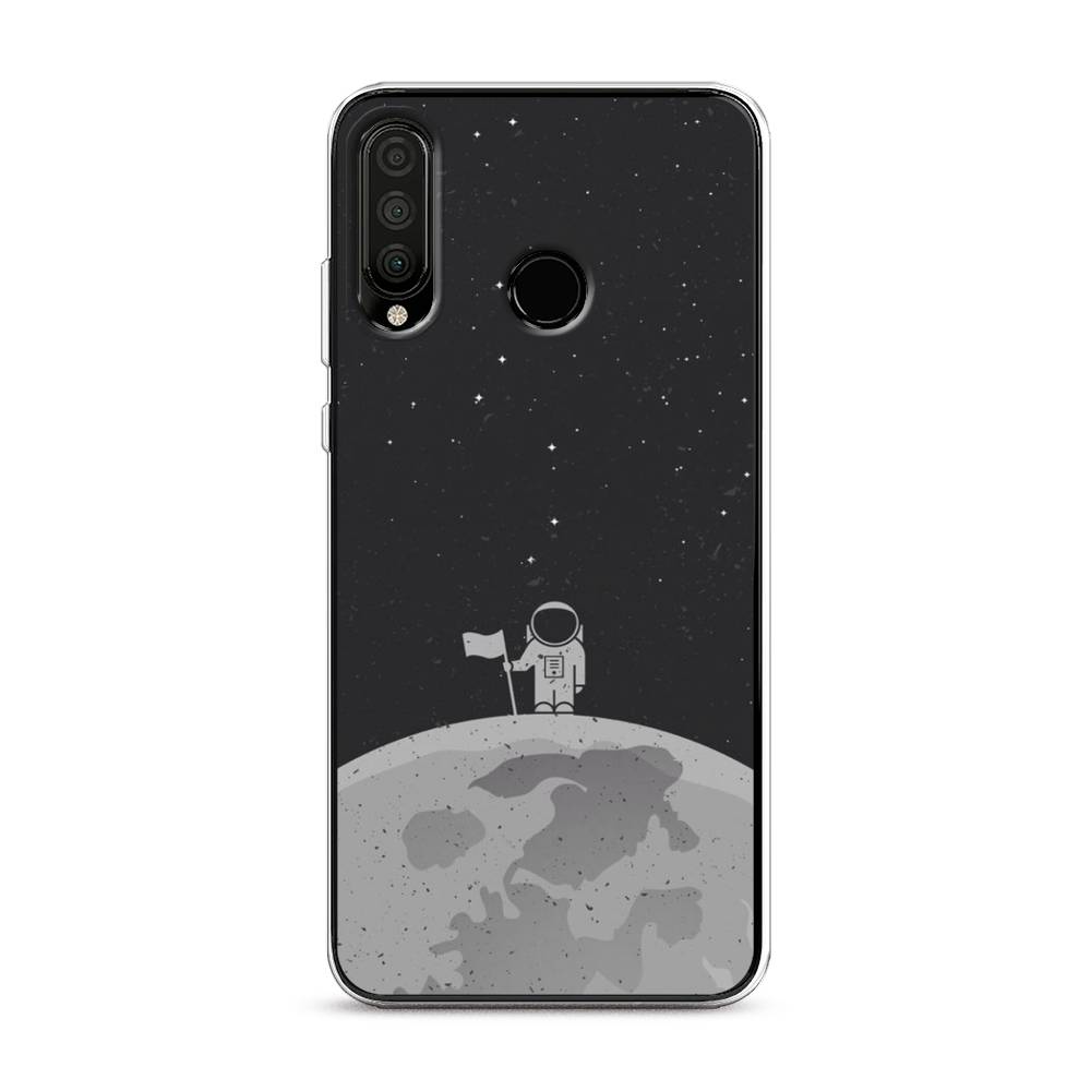 

Чехол Awog "Первый на Луне" для Honor 20 Lite 2020, Черный, 611250-4