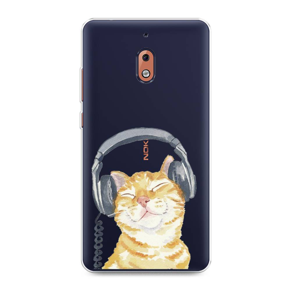 

Чехол Awog "Кот меломан" для Nokia 2.1