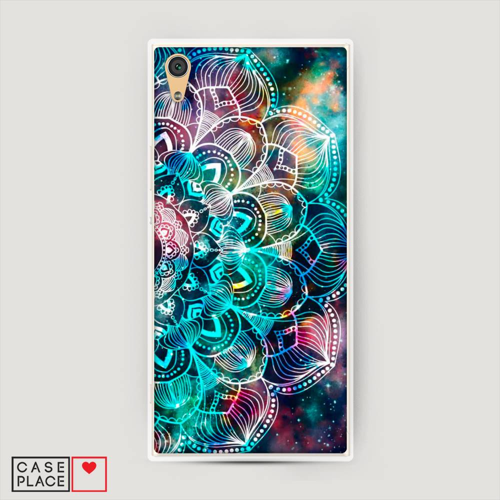 

Пластиковый чехол "Мандала космос" на Sony Xperia XA1