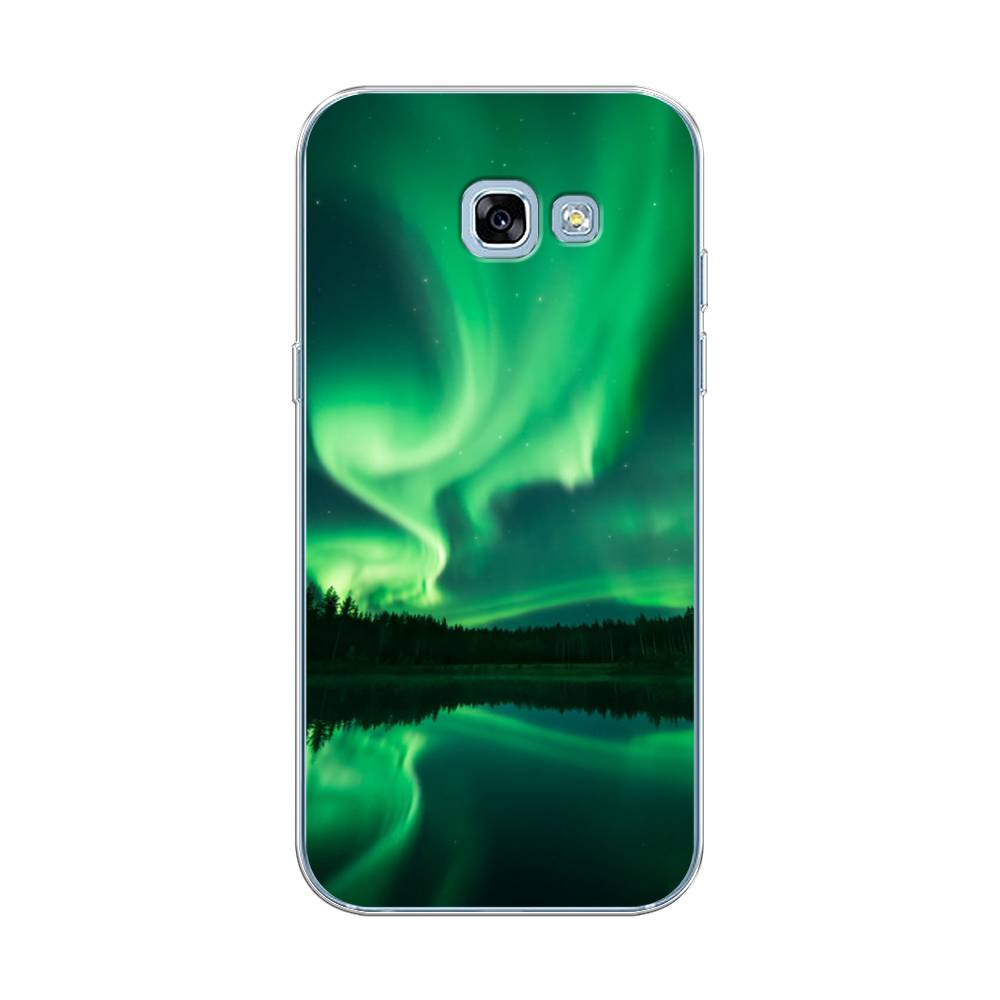 

Чехол Awog на Samsung Galaxy A5 2017 / Самсунг A5 2017 "Ночные пейзажи 7", Зеленый;черный, 20650-4
