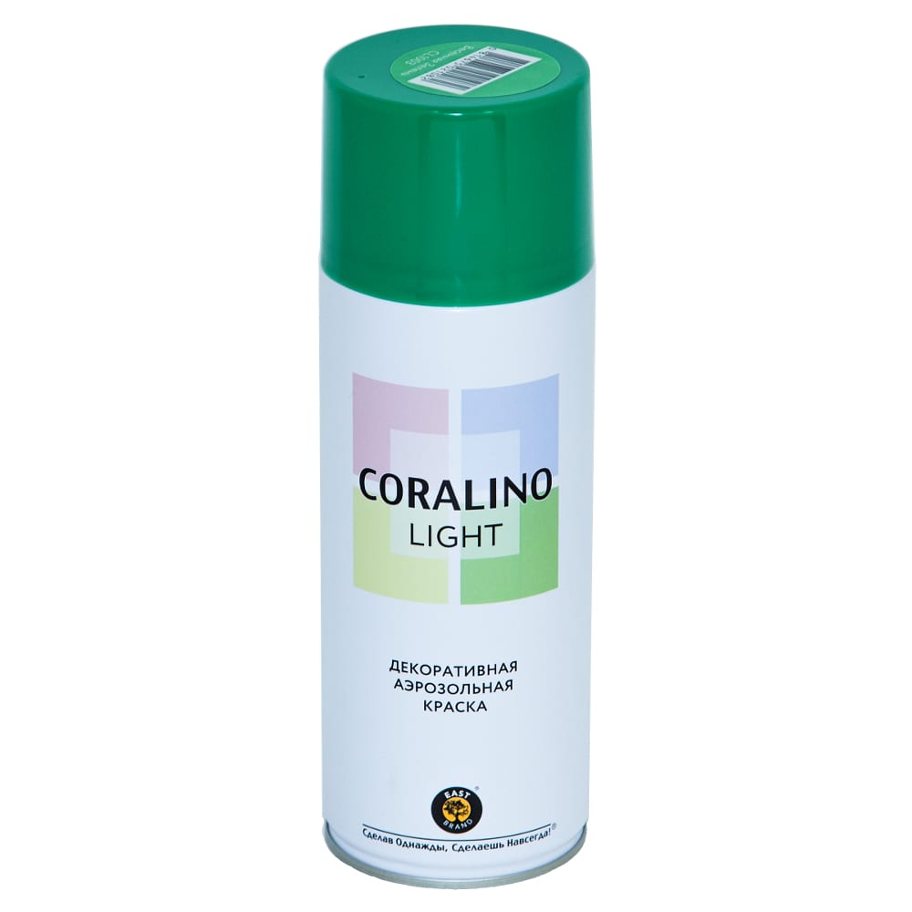 Декоративная аэрозольная краска CORALINO LIGHT Весенняя зелень CL1003