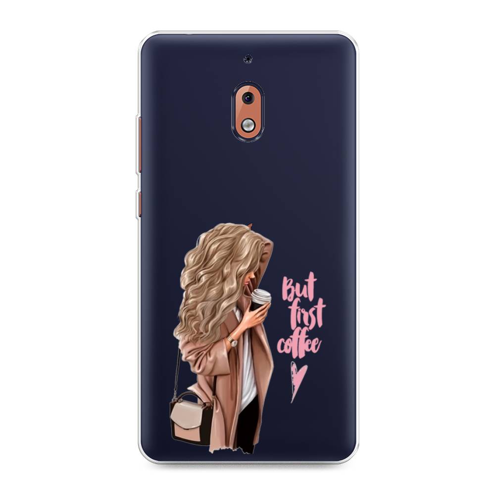 

Чехол Awog "Девушка с кофе" для Nokia 2.1
