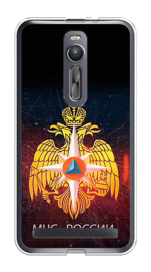 

Чехол Awog на Asus Zenfone 2 ZE550ML/ZE551ML "МЧС России", Черный;желтый;красный, 40550-5