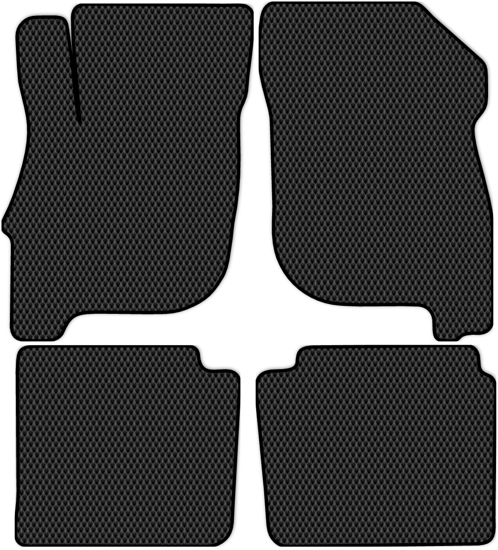 

Коврики ЭВА в салон для Mitsubishi Galant 2006 - 2012, 4 шт. черный, 3606-S4NL-H