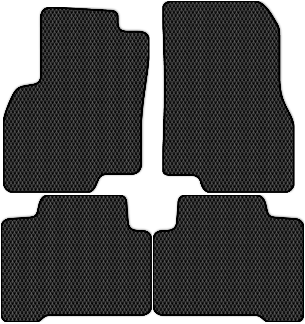 

Коврики ЭВА в салон для Mitsubishi Grandis 1 (NA4W) 2004 - 2009, 4 шт. черный, 3607-S4N-H