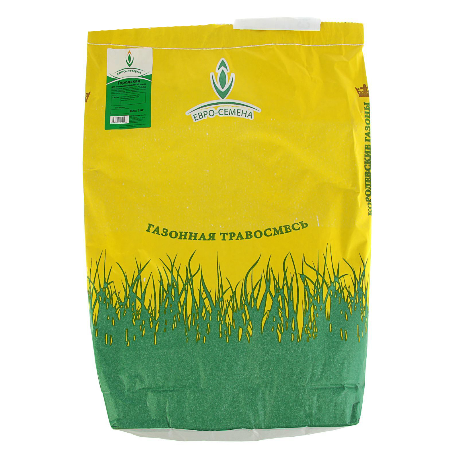 Семена Газона Евро-Семена Городская (ЕС) 5 кг