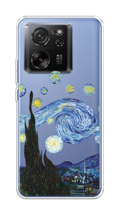 

Чехол на Xiaomi 13T/13T Pro "Ночь Ван Гога", Голубой;синий;черный, 319850-1