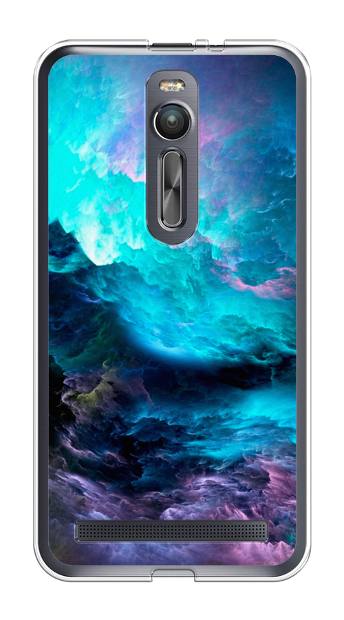 

Чехол Awog на Asus Zenfone 2 ZE550ML/ZE551ML "Бирюзовое небо", Фиолетовый;черный, 40550-4