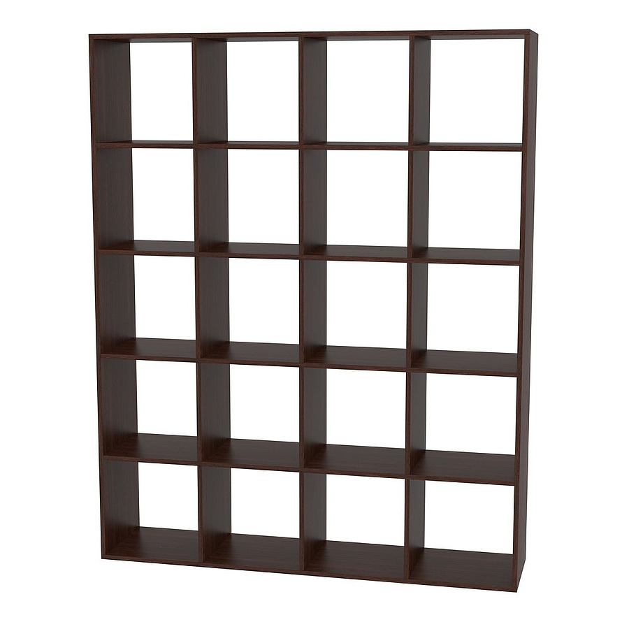 

Стеллаж ЛДСП, 140х33х174,6 см KN45/венге, KN45