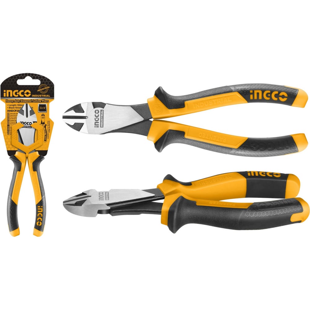 

Усиленные бокорезы INGCO 180мм INDUSTRIAL HHDCP28188