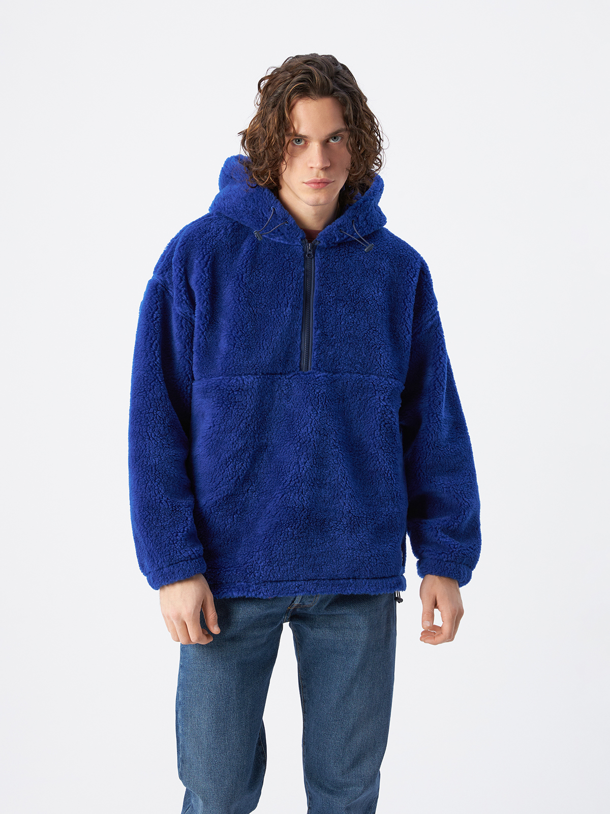 

Толстовка мужская Levi's A1424-0001 синяя L, Синий, A1424