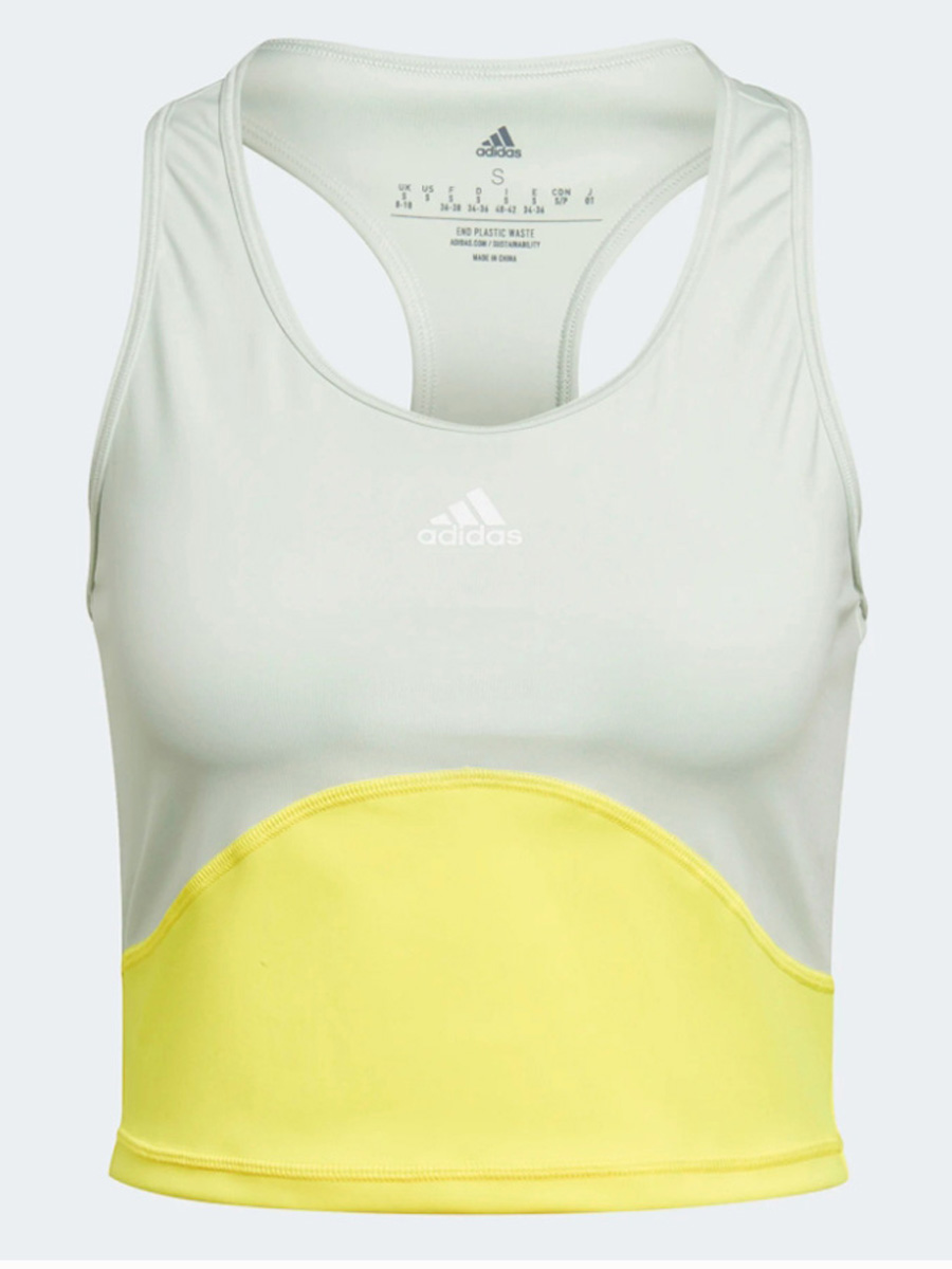 Топ женский Adidas HM3896 желтый M