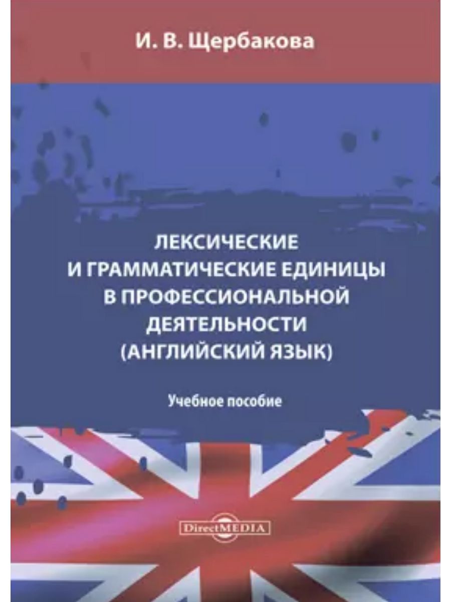 

Лексические и грамматические единицы в профессиональной деятельности английский язык