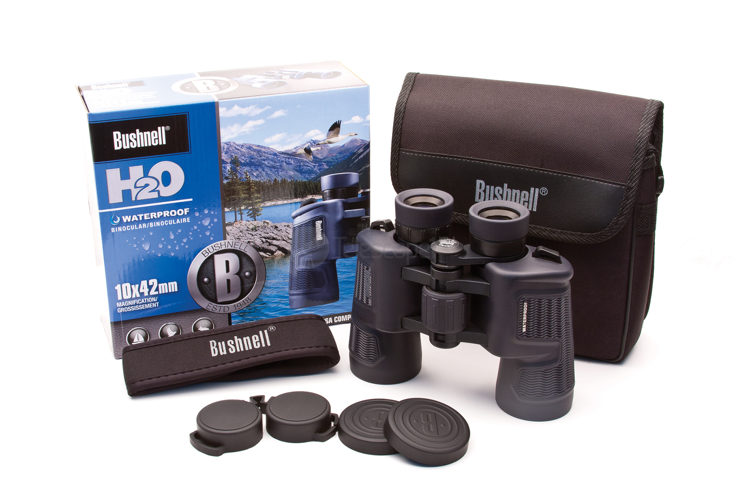 фото Бинокль bushnell h2o roof 10x42