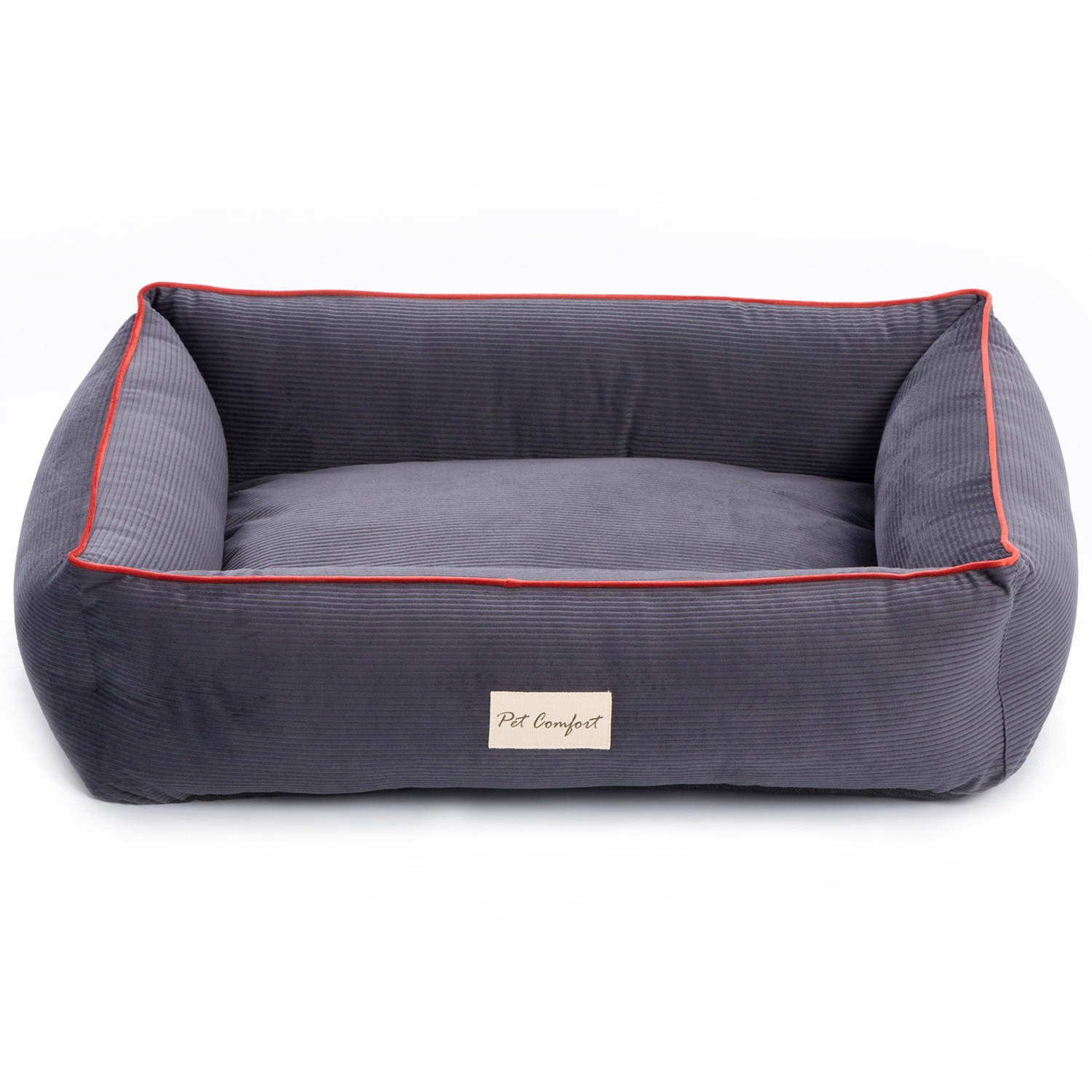 

Лежанка Pet Comfort для собак мелких пород, Golf Vita 01, размер S 60х75 см, серый